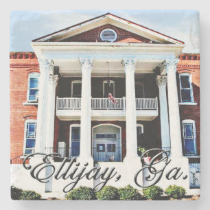 Ellijay, Gilmer County Domstol, Georgia Underlägg Sten