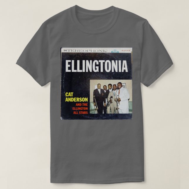 Ellingtonia Ellington All Stars Jazz swing Duke T Shirt (Design framsida)