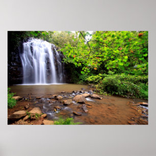 Ellinjaa vattenfall, Australien Poster