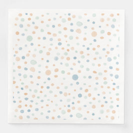 Elliot Confetti Watercolor Dots, Pappersservett