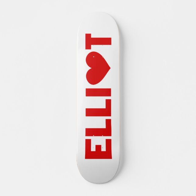 Elliot Kärlek Skateboard (Framsida)