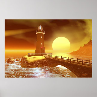 Elliot Nyckel fyr - Inkommande storm Poster