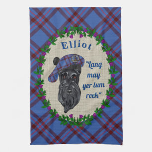 Elliot Scottie Hund Kökshandduk
