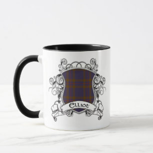 Elliot Tartan Shield Mugg