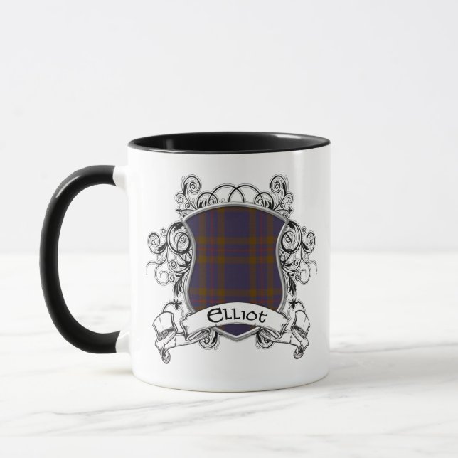 Elliot Tartan Shield Mugg (Vänster)
