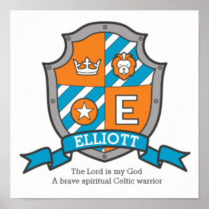 Elliott boys namn betyder att örtsköld poster