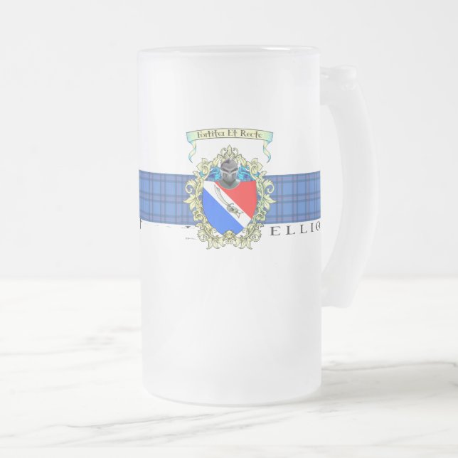 Elliott Crest & Tartan Mugg (Framsida höger)