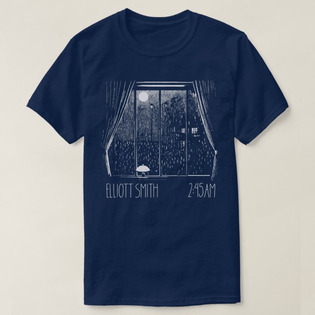 Elliott Smith 245am T Shirt (Design framsida)