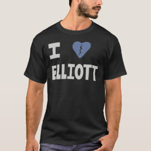 Elliott Smith Tribute - Jag Broken Heart Elliott   T Shirt