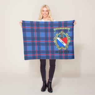 Elliott Vapensköld och Tartan 2 Fleecefilt