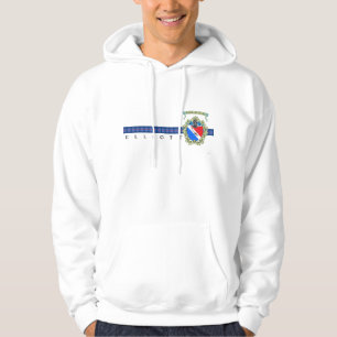 Elliott Vapensköld och Tartan Hoodie