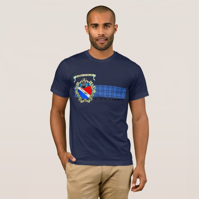 Elliott Vapensköld & Tartan Manar Basic T-Shirt (Hel framsida)