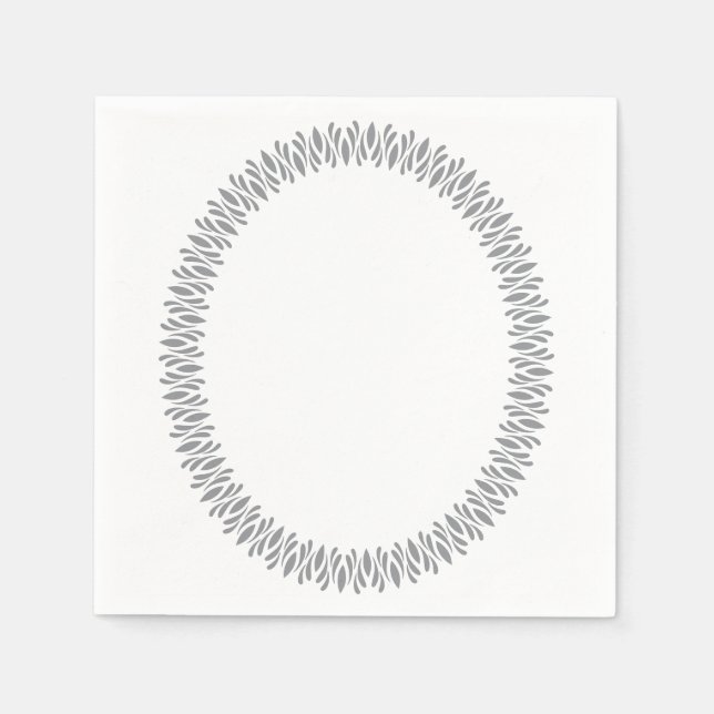 Elliptical Ram Napkins Pappersservett (Framsidan)