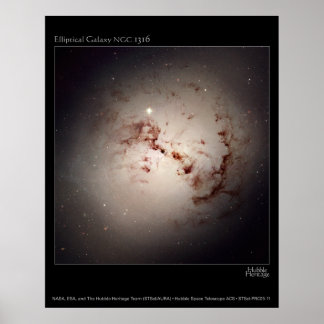 EllipticalGalaxyNGC1316-2005-11-a Poster