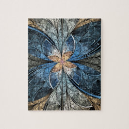 Elliptiskt fjärilspussel med Tin Pussel