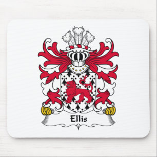 Ellis familjvapensköld musmatta