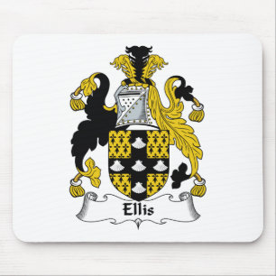 Ellis familjvapensköld musmatta