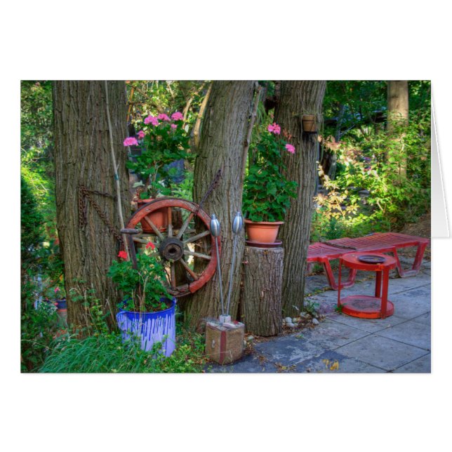 Ellis Garden II Hälsningskort (Framsidan Horizontal)