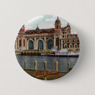 Ellis Island Button Knapp