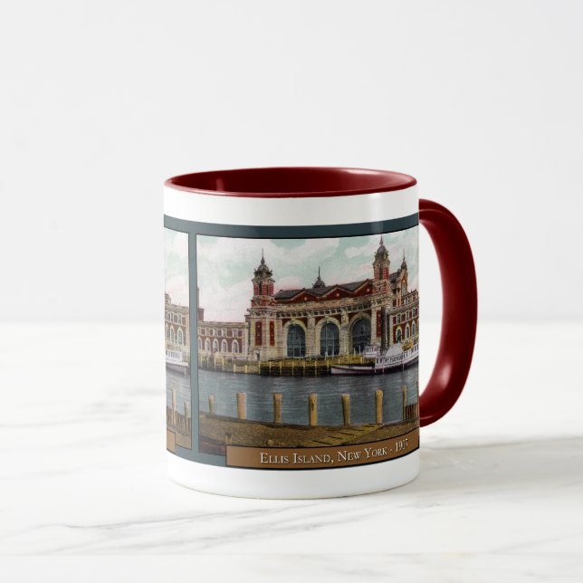 Ellis Island Coffee Mugg (Framsida höger)