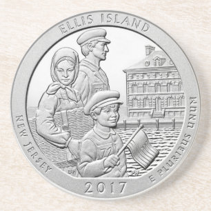 ELLIS ISLAND COIN UNDERLÄGG