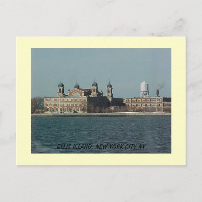 ELLIS ISLAND, ELLIS ISLAND, NEW YORK CITY,NY VYKORT (Framsida)