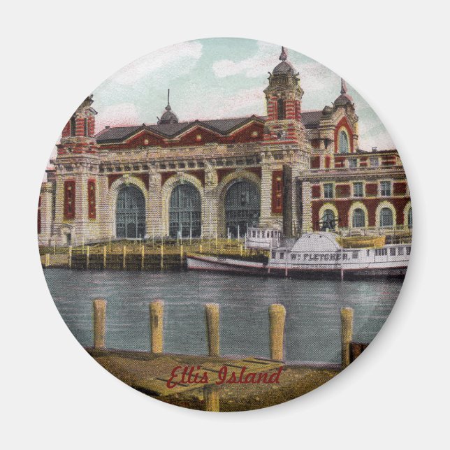 Ellis Island Magnet (Framsidan)