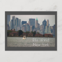 Ellis Island New York-vykort