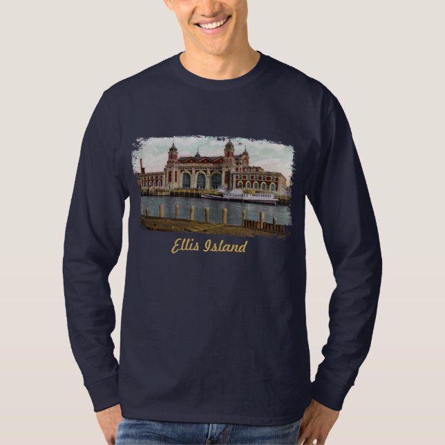 Ellis Island Paskarlt Manar Shirt Tee Shirt (Framsida)