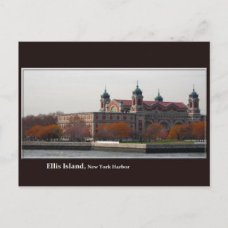 Ellis Island Postcard Vykort