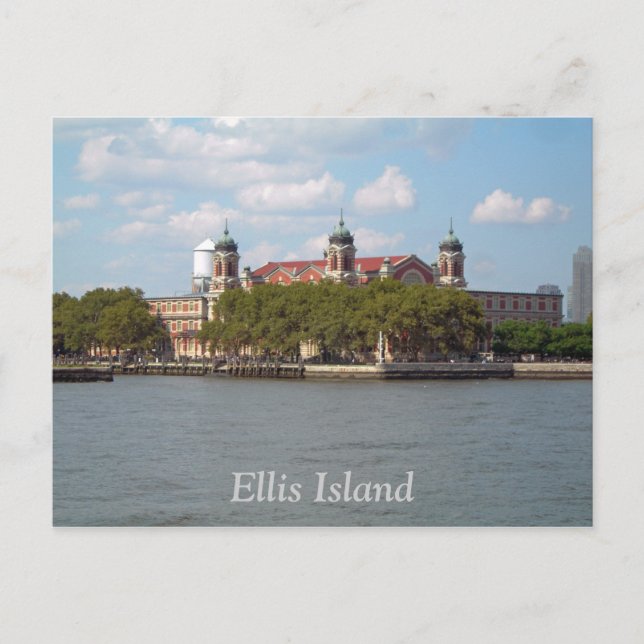 Ellis Island Vykort (Framsida)