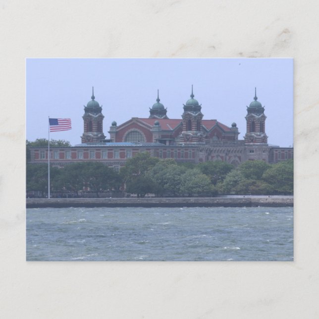 Ellis Island Vykort (Framsida)