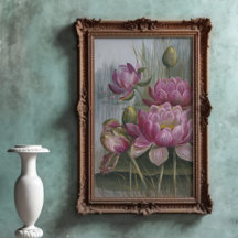 Ellis Rowan Rosa Vatten Lily Vintage Flowers