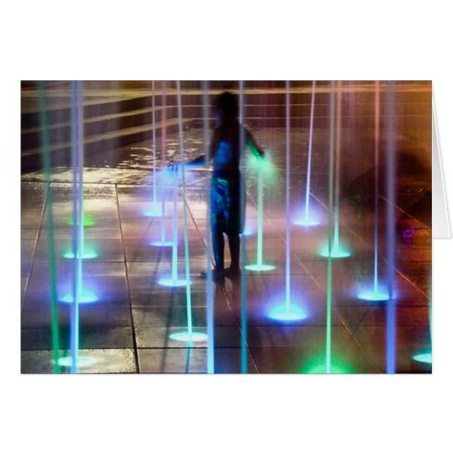 Ellis Square #2 Hälsningskort (Framsidan Horizontal)