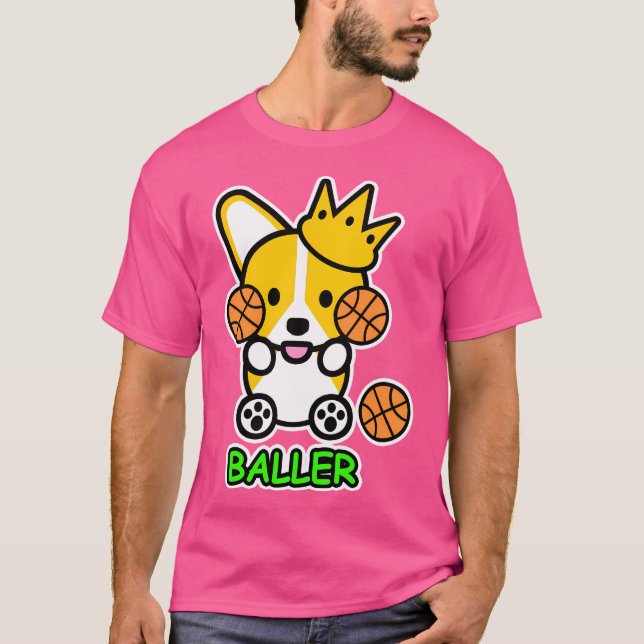 Ello Corgi T Shirt (Framsida)