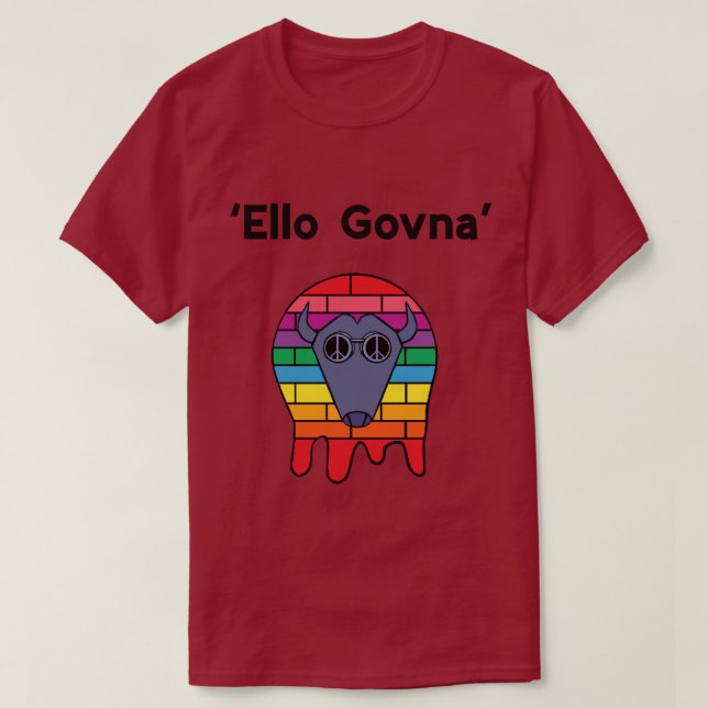 "ELLO GOVNA" T-Shirt (Design framsida)