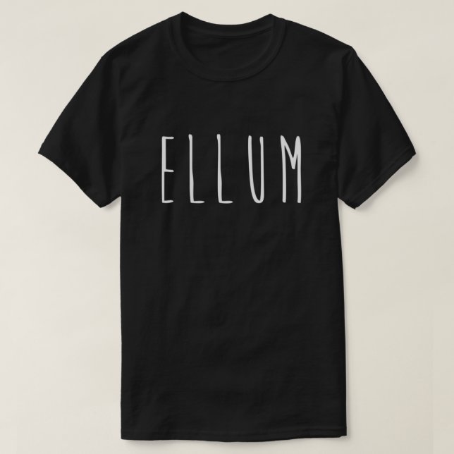 Ellum Essential T Shirt (Design framsida)
