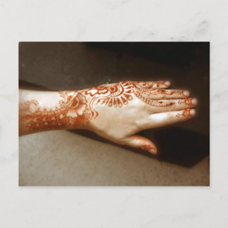 Ellusive Henna Tattoo Vykort