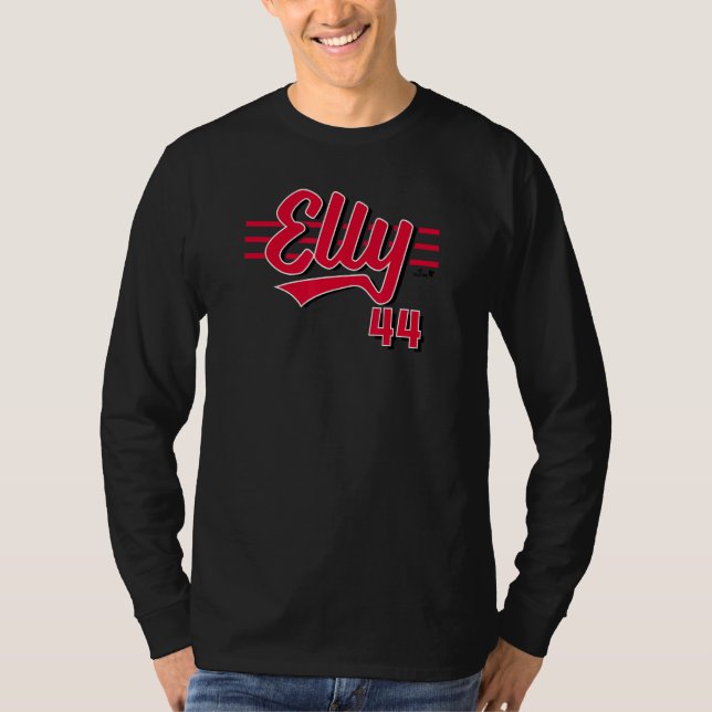 Elly De La Cruz - Cincinnati Script - Cincinnati B T Shirt (Framsida)
