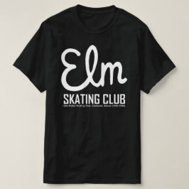 Elm Skating Klubb, Elmhurst, Illinois (Mörk Färg) T Shirt