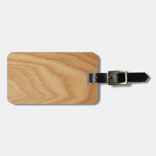 Elm Woodgrain Luggage Tag Bagagebricka