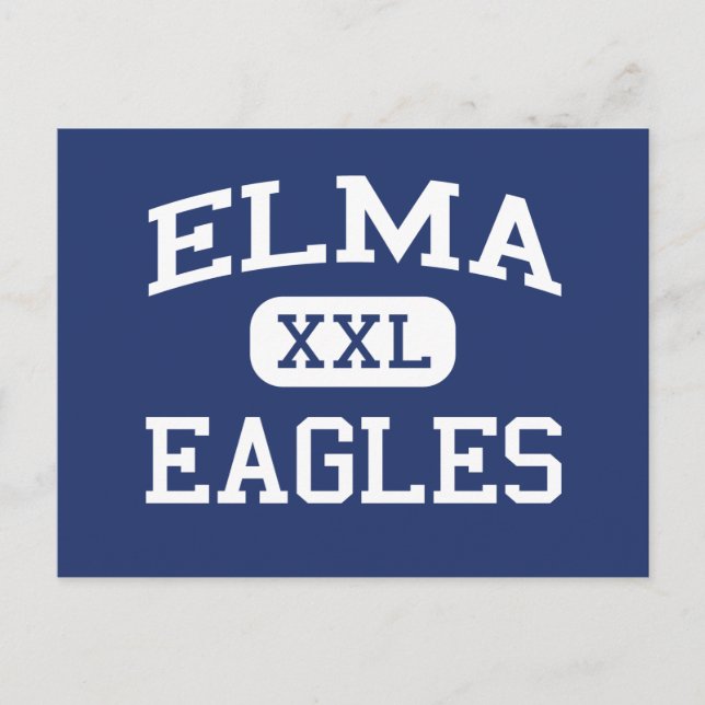 Elma - Eagles - Elma High School - Elma Washington Vykort (Framsida)
