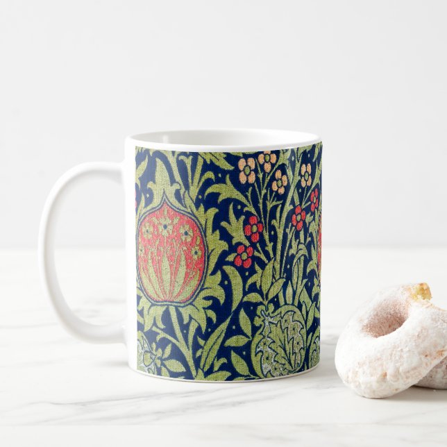 Elmcote, 1900 av William Morris Kaffemugg (Med munk)