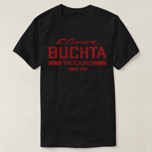 Elmer Buchta Trucking 1938 T Shirt (Design framsida)