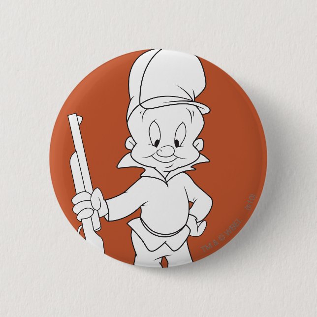 ELMER FUDD™ KNAPP (Framsida)