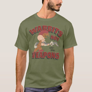 ELMER FUDD™ & KRYP BUNNY™ "Wabbits Not Weapons" T Shirt