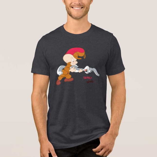 ELMER FUDD™ och KRYP BUNNY™ T Shirt (Framsida)