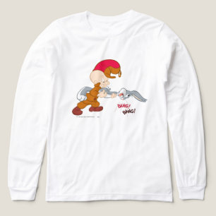 ELMER FUDD™ och KRYP BUNNY™ T-shirt I Triblend-tyg