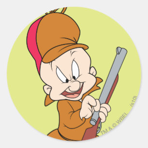 ELMER FUDD™ Redo att Jaga Runt Klistermärke
