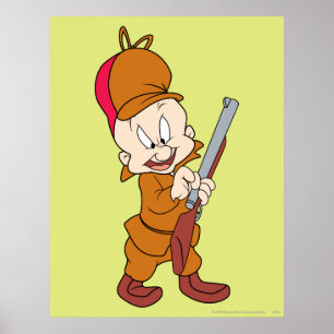 ELMER FUDD™-Redo till Hunt Poster